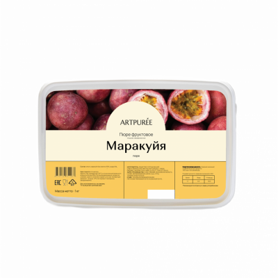 Пюре ARTPUREE Маракуйя  замороженное 1кг
