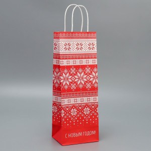 Пакет под бутылку 13*36*10