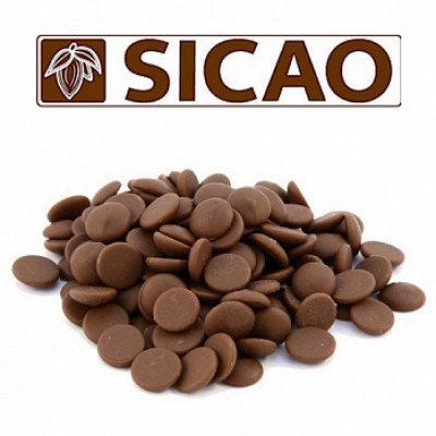 Шоколад Sicao молочный 33% 250гр.