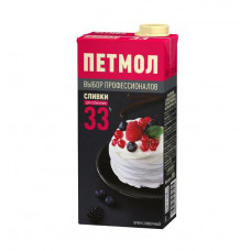 Сливки Петмол 33% 1л. Сливки Петмол 33% 1л.