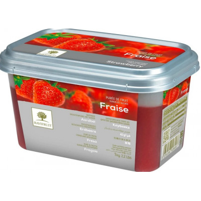 Пюре Клубника RAVIFRUIT 10% сахара 1 кг