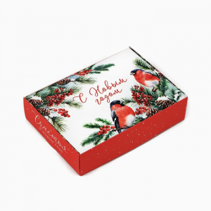 Коробка складная Счастья в новом году 21*15*5 см