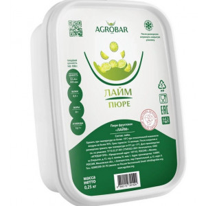 Пюре Лайм (agrobar) 250 гр