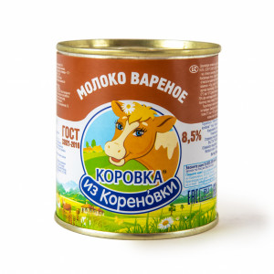 Сгущенка варёная 8,5% ГОСТ 360г (Кореновск)