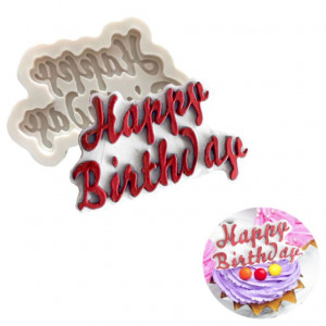 Молд Happy Birthday